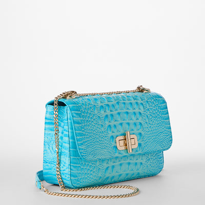 Tropic Blue Melbourne Rosalie Crossbody Side View 