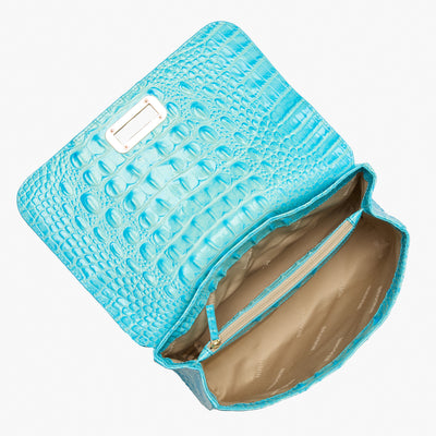 Tropic Blue Melbourne Rosalie Crossbody Open Top View 