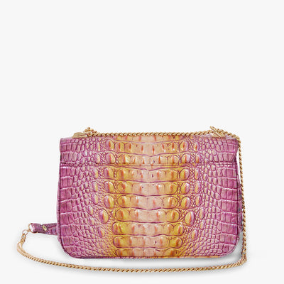 Grapefruit Ombre Melbourne Rosalie Crossbody Back View 
