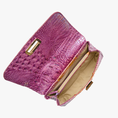 Grapefruit Ombre Melbourne Rosalie Crossbody Open Top View 
