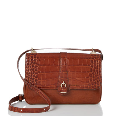 Butterscotch Amadues Rosalie Crossbody  Front View with Strap