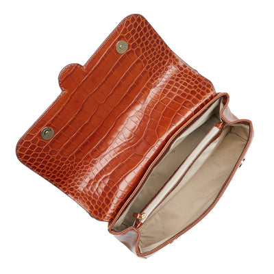 Butterscotch Amadues Rosalie Crossbody  Open Top View 