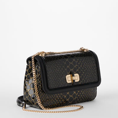 Black Cavatica Rosalie Crossbody Side View 
