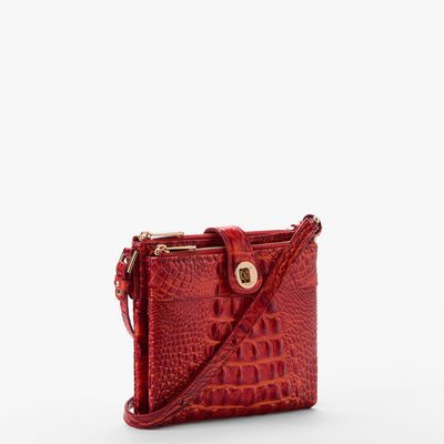 Radiant Red Melbourne Mina Crossbody Side View 
