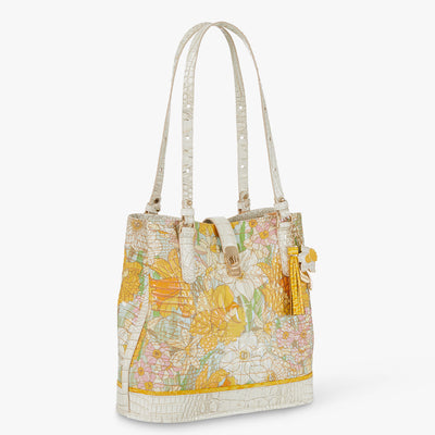 Daffodil Pimlico Fiora Bucket Bag Side View 
