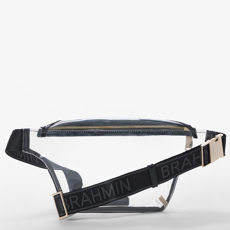 Black Seagate Harker Crossbody Belt Bag Back View