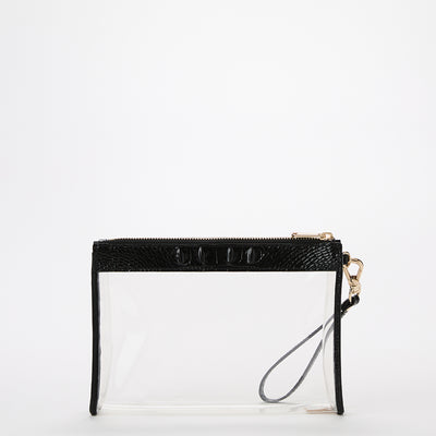 Black Seagate Clarisse Wristlet Back View 
