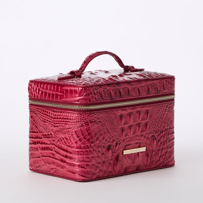 Merlot Ombre Melbourne Charmaine Makeup Case Side View 