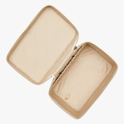 Coconut Milk Melbourne Charmaine Makeup Case Open Top View 
