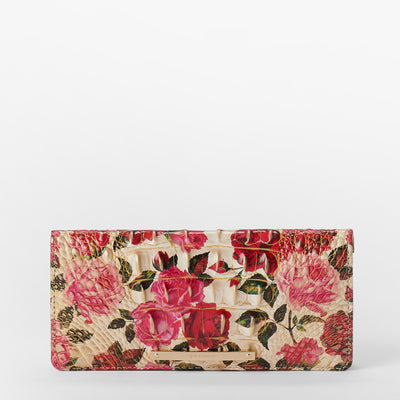 Romantic Roses Ombre Melbourne Adelle Wallet Front View