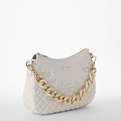 Sea Salt White Kew Mod Shayna Crossbody Side View