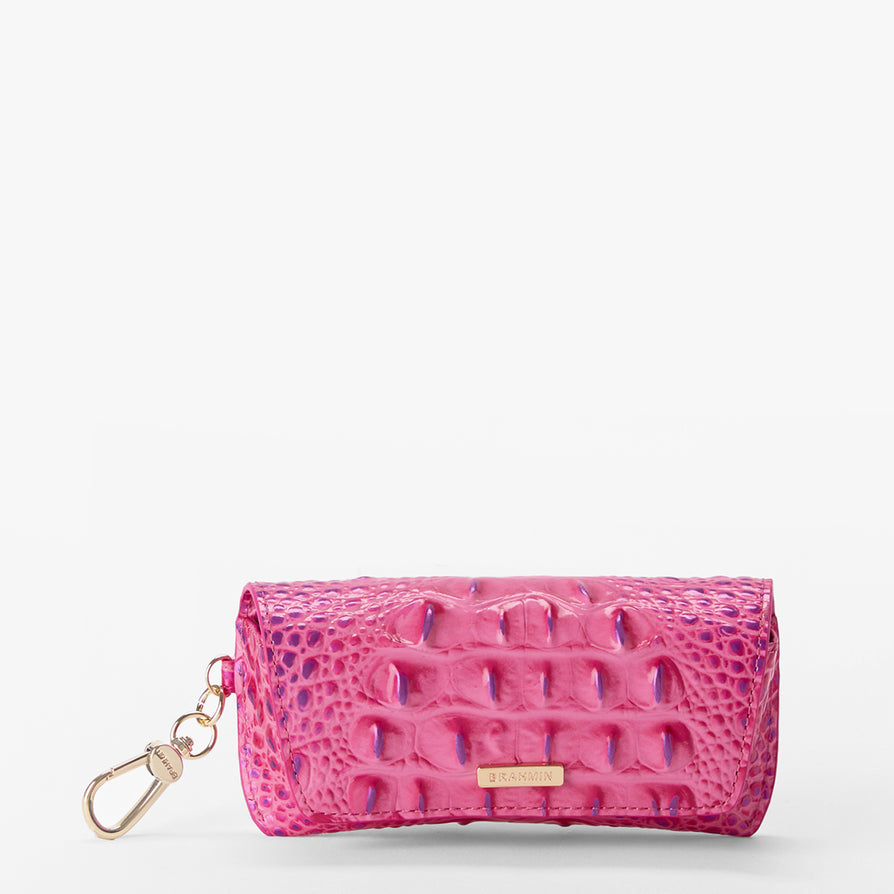 Phlox Pink Melbourne Elora Eyeglass Case Front View