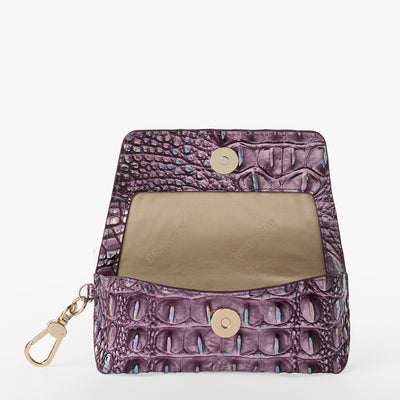 Passion Purple Melbourne Elora Eye Glass Case Open View 