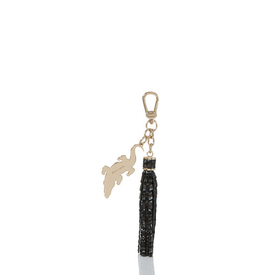 Nocturnal Melbourne Croc Charm Tassel Back View 