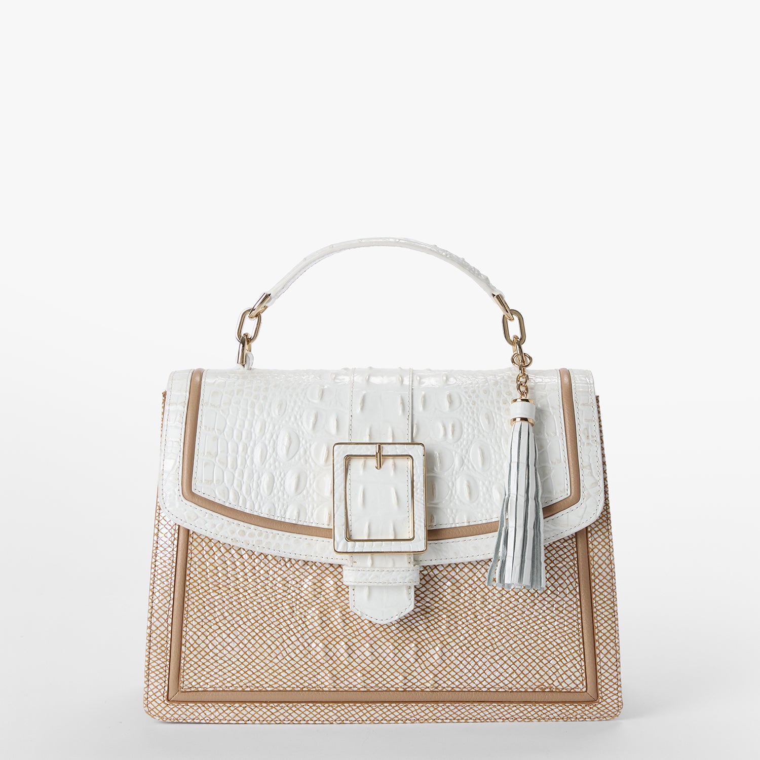 Ladies Handbag Oluniel Mini Satchel Hallie Sea Salt White Colada