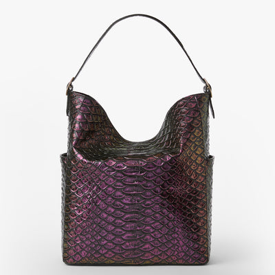 Passion Purple Excelsior Parin Shoulder Bag Back View 