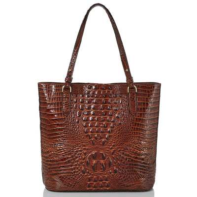 Pecan Melbourne Ezra Tote Back View