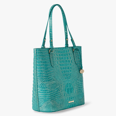 Mermaid Green Melbourne Ezra Tote Side View 
