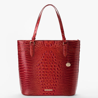 Radiant Red Melbourne Ezra Tote Front View 
