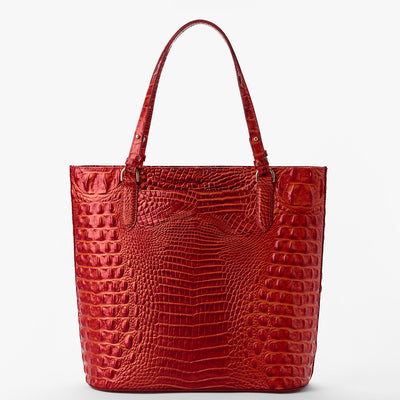 Radiant Red Melbourne Ezra Tote Back View 
