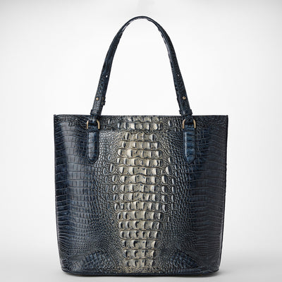 Twilight Blue Ombre Melbourne Ezra Tote Back View 
