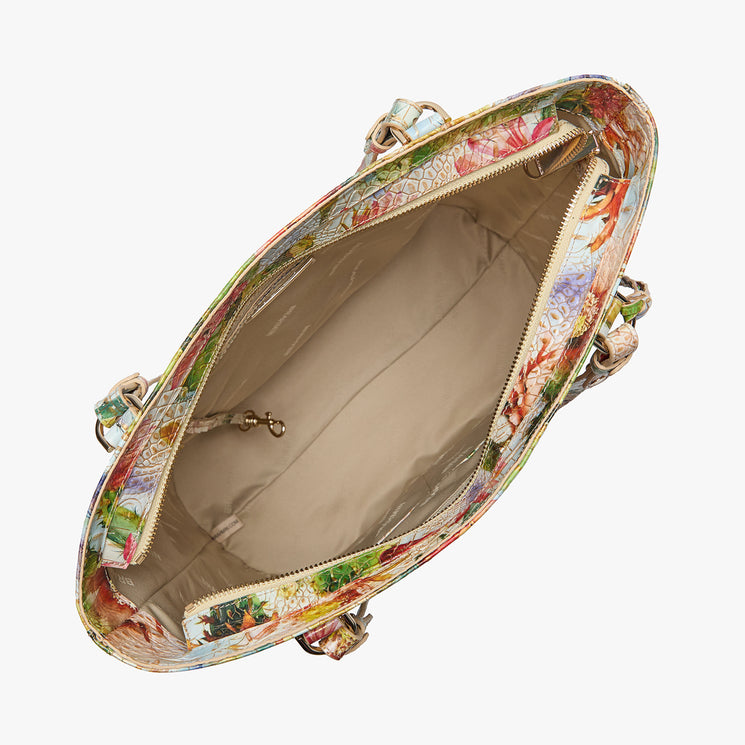Succulent Bloom Melbourne Ezra Tote Open Top View