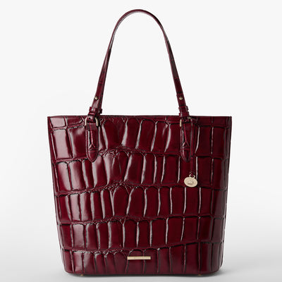 Merlot Nerina Ezra Tote Front View 