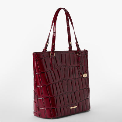 Merlot Nerina Ezra Tote Side View 