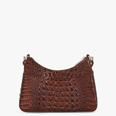 Pecan Melbourne Mod Esme Shoulder Bag Back View 