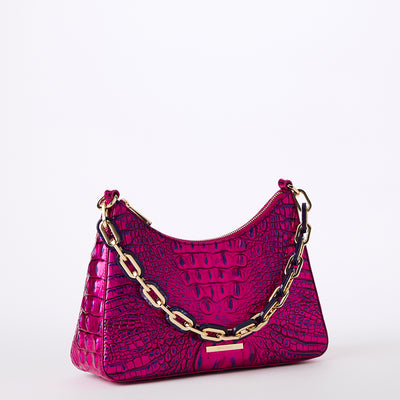 Voltage Violet Melbourne Mod Esme Shoulder Bag Side View 
