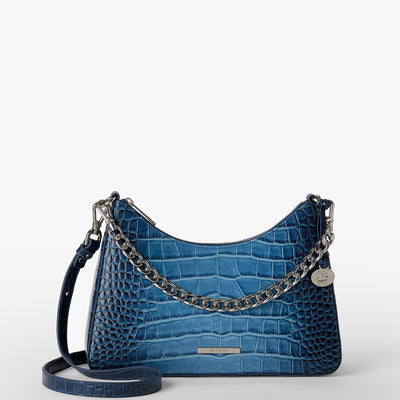 Heavenly Blue Lumeria Mod Esme Shoulder Bag Front View 