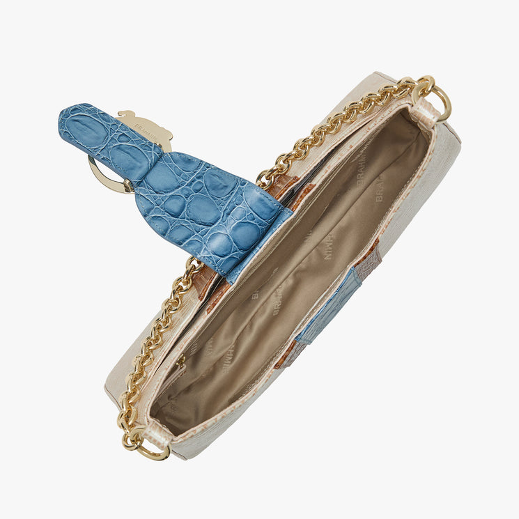 Blue Westlake Mod Esme Shoulder Bag Open Top View