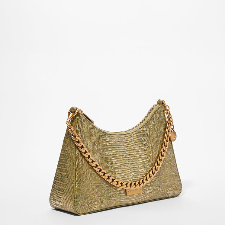 Olive Bachata Mod Esme Shoulder Bag Side View