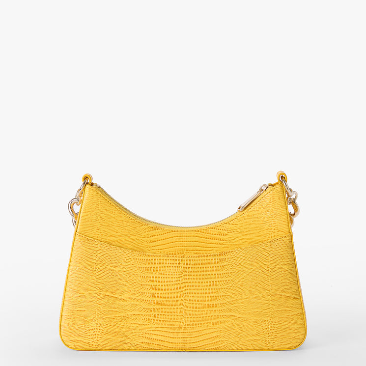 Vivid Yellow Sunshadow Mod Esme Shoulder Bag Back View