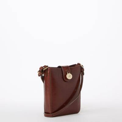 Cognac Topsail Marley Crossbody Side View 