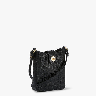 Black Melbourne Marley Crossbody Side View 