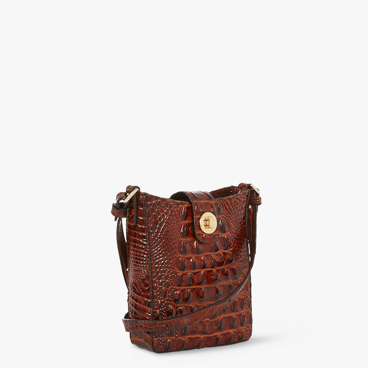 Pecan Melbourne Marley Crossbody Side View 