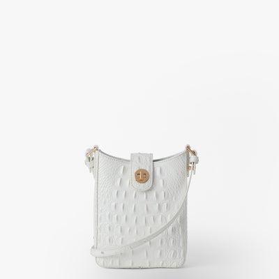 Sea Salt White Melbourne Marley Crossbody Front View