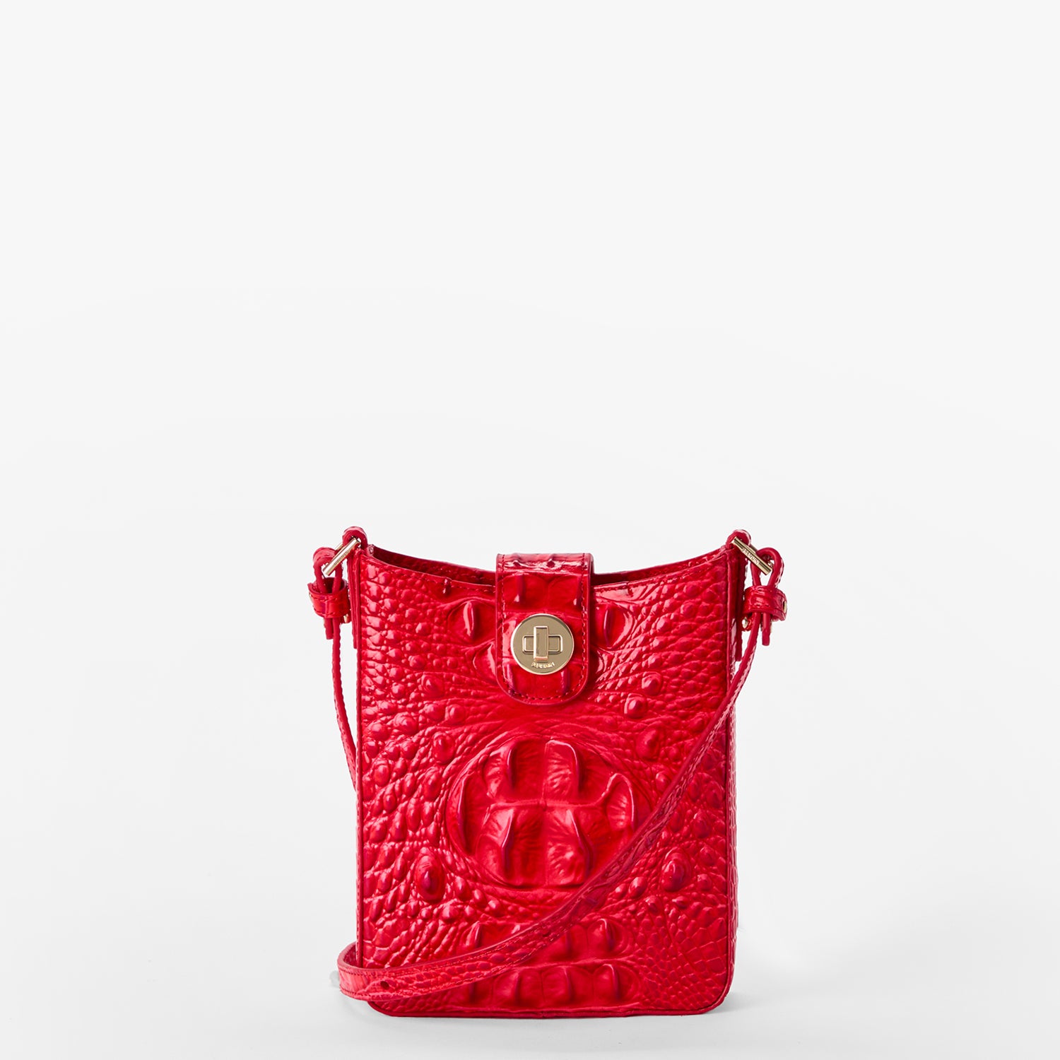 Marley Black Melbourne Small Leather Crossbody | BRAHMIN