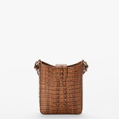 Luggage Brown Leontyne Marley Crossbody Back View 