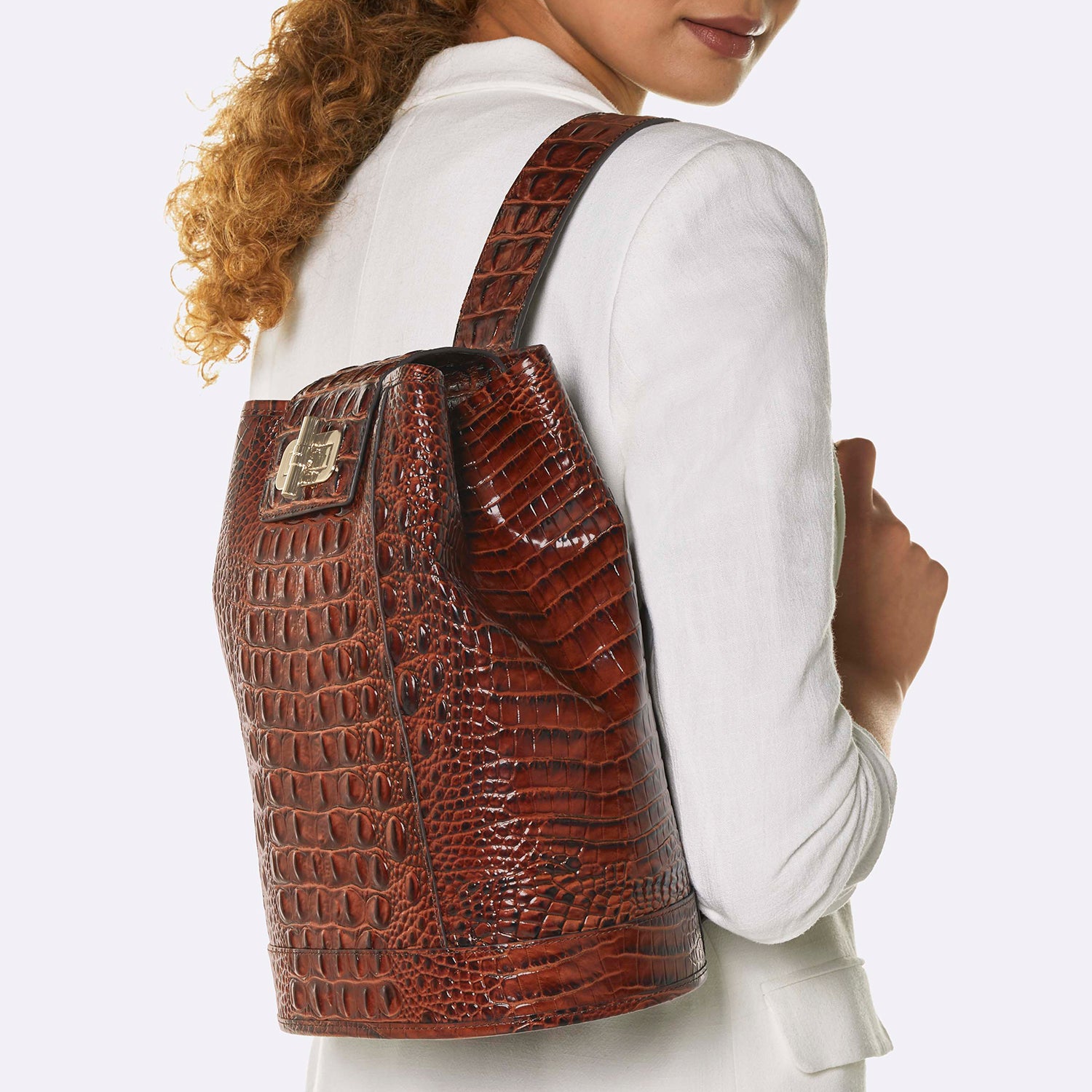 Brahmin Backpack Purse high quality