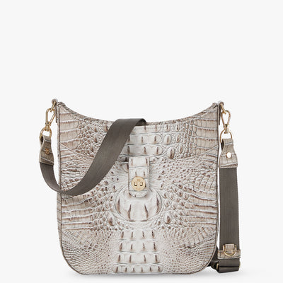 Fairest Grey Melbourne Leia Crossbody Front View 
