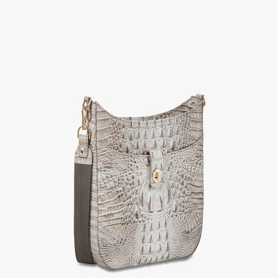 Fairest Grey Melbourne Leia Crossbody Side View 
