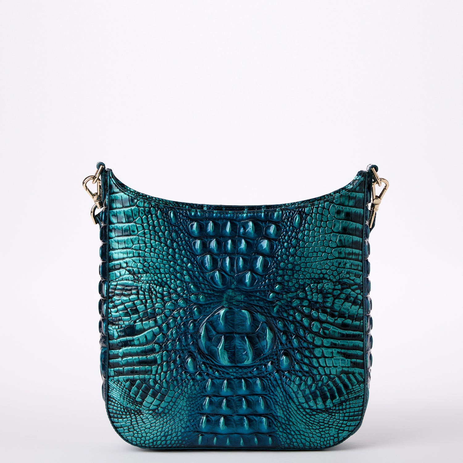 New Brahmin 2024 Turquoise Tiete Snake crossbody