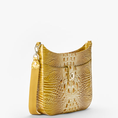 Golden Rod Ombre Melbourne Leia Crossbody Side View 