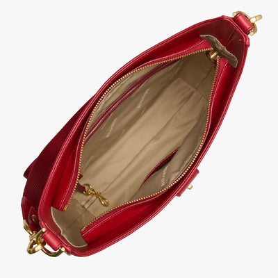 Radiant Red Mystic Leia Crossbody Open Top View 
