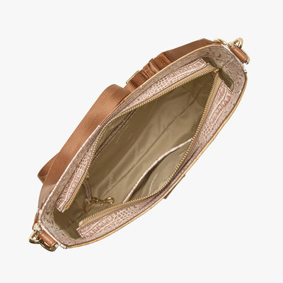 Natural Flashback Leia Crossbody Open Top View 
