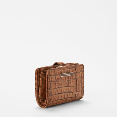 Luggage Brown Leontyne Hannah Wallet Side View 