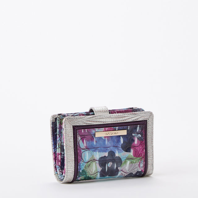 Hannah Lavender Blossoming Wallet Side View