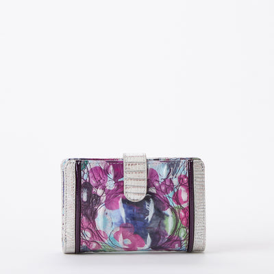 Hannah Lavender Blossoming Wallet Back View